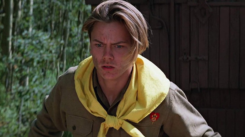 River Phoenix as young Indiana Jones in Indiana Jones and the Last Crusade