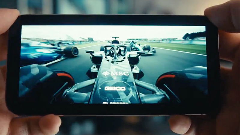 F1 Movie Trailer Haptic