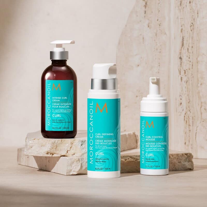 the Morocanoil Curl Collection products