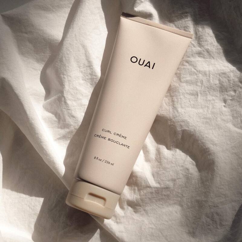 a tube of Curl Creme by Ouai