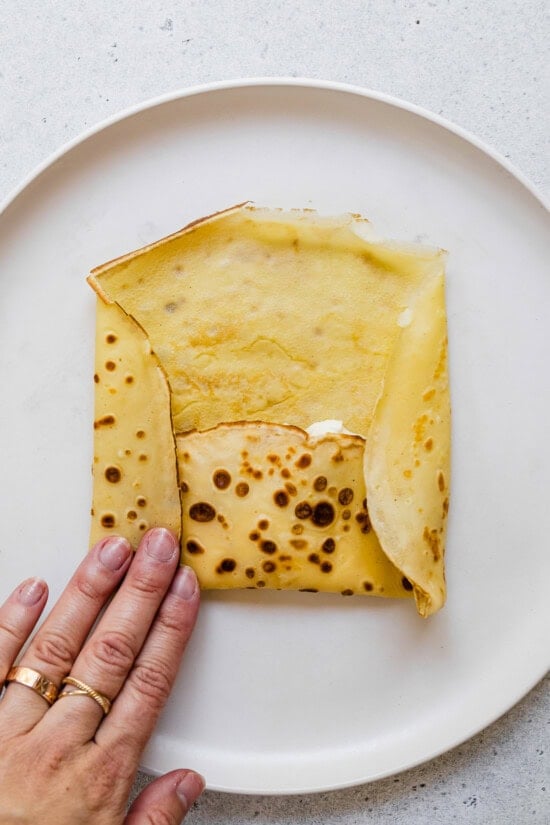 How to fold a blintz step by step