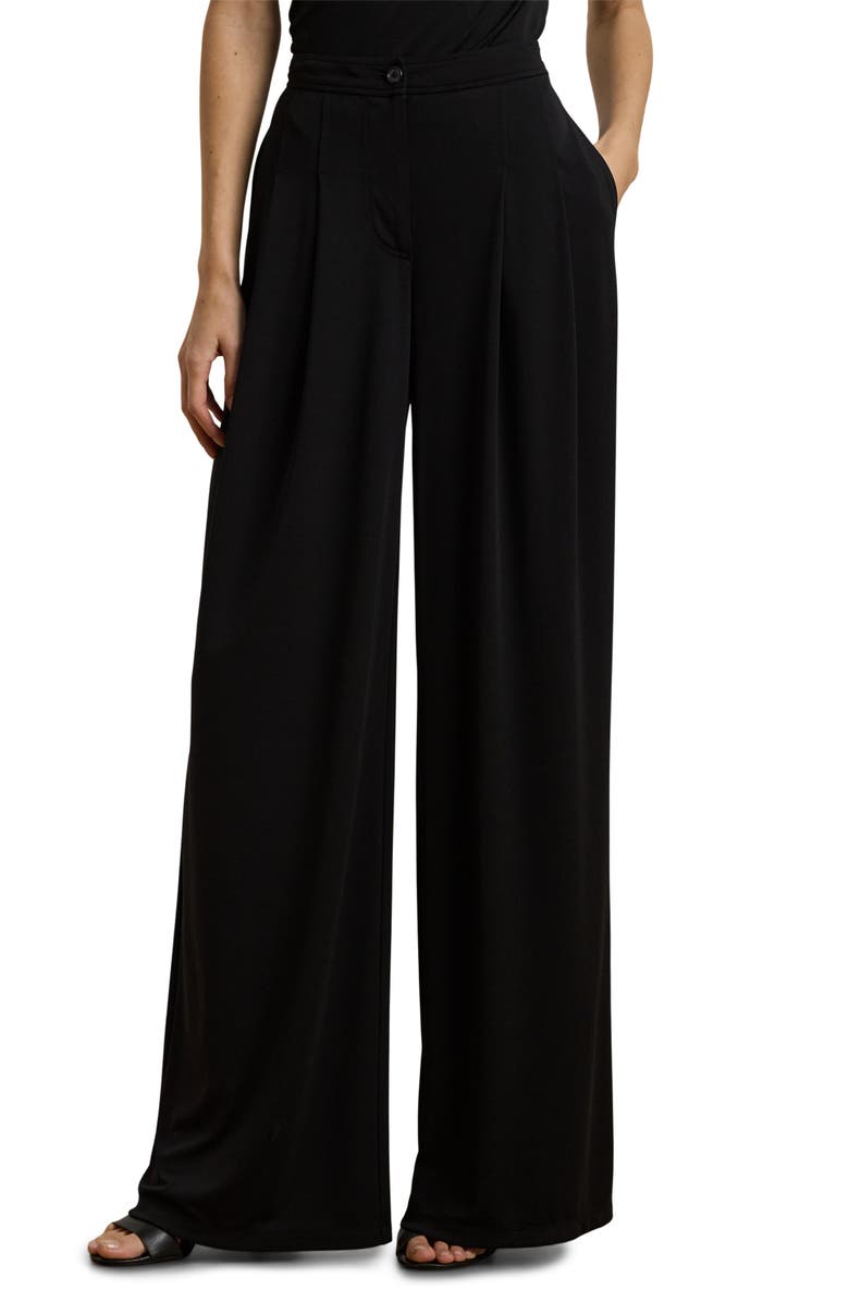Jersey Wide Leg Pants