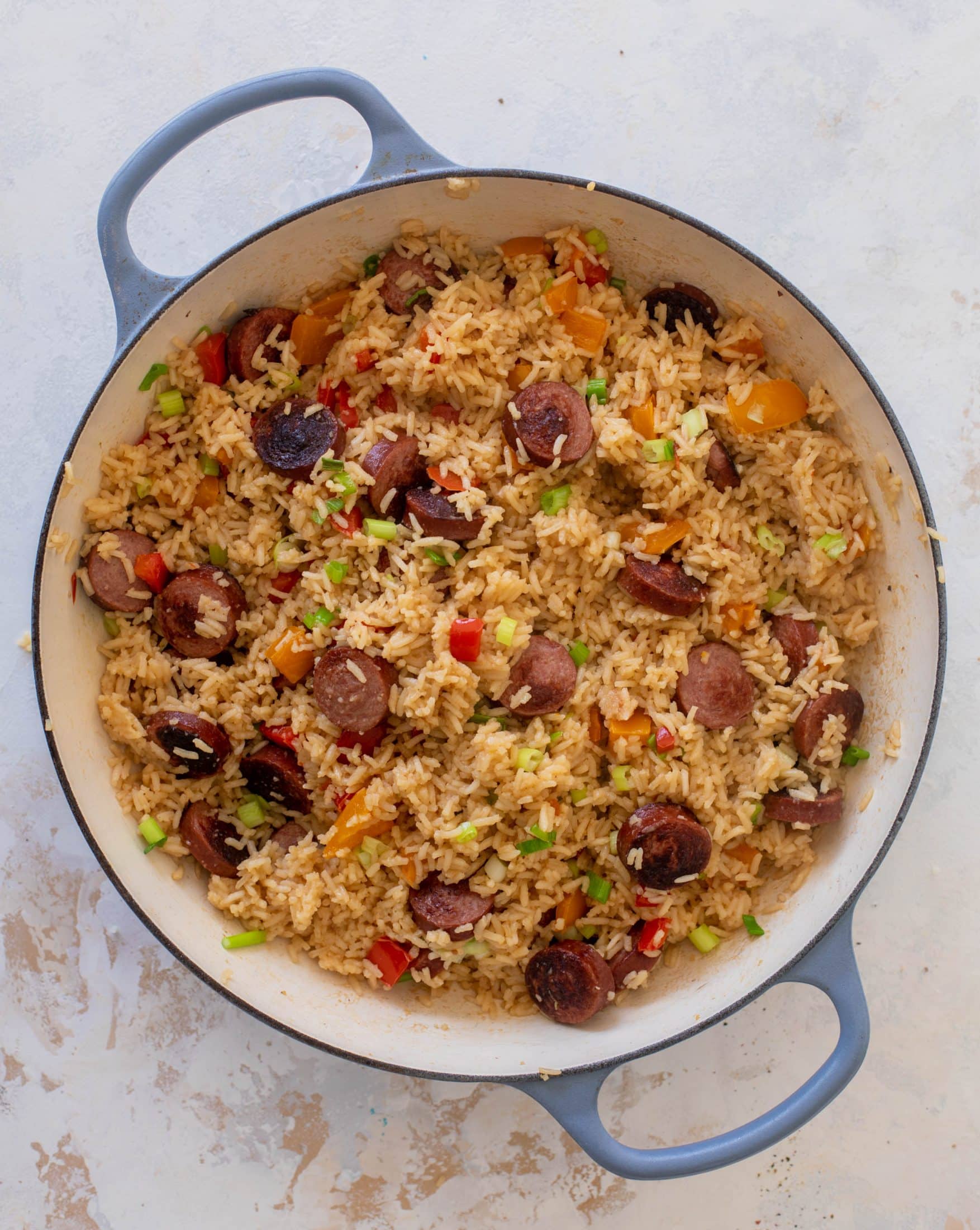 one pot smoked sausage and rice