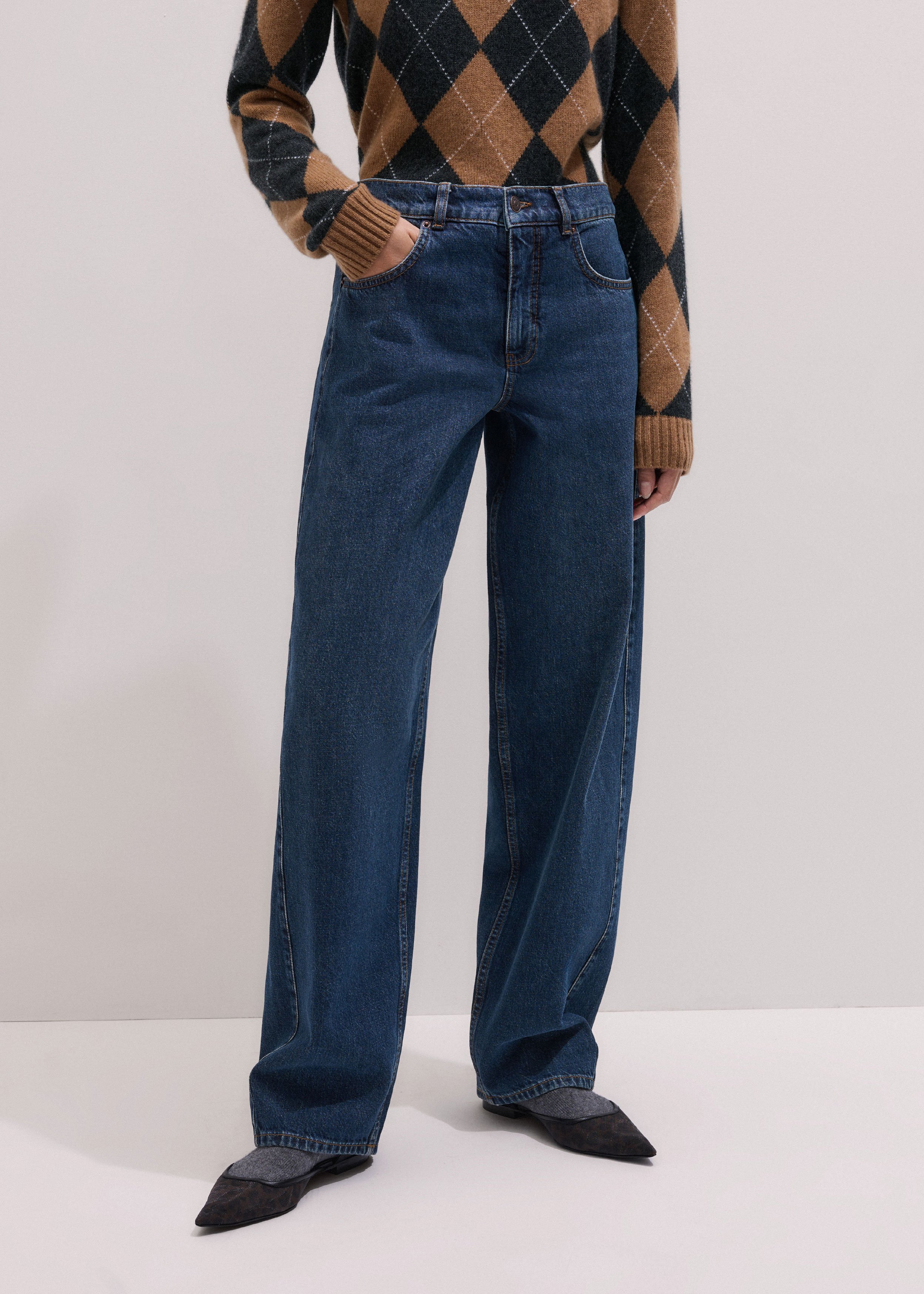 Tapered Puddle Jean