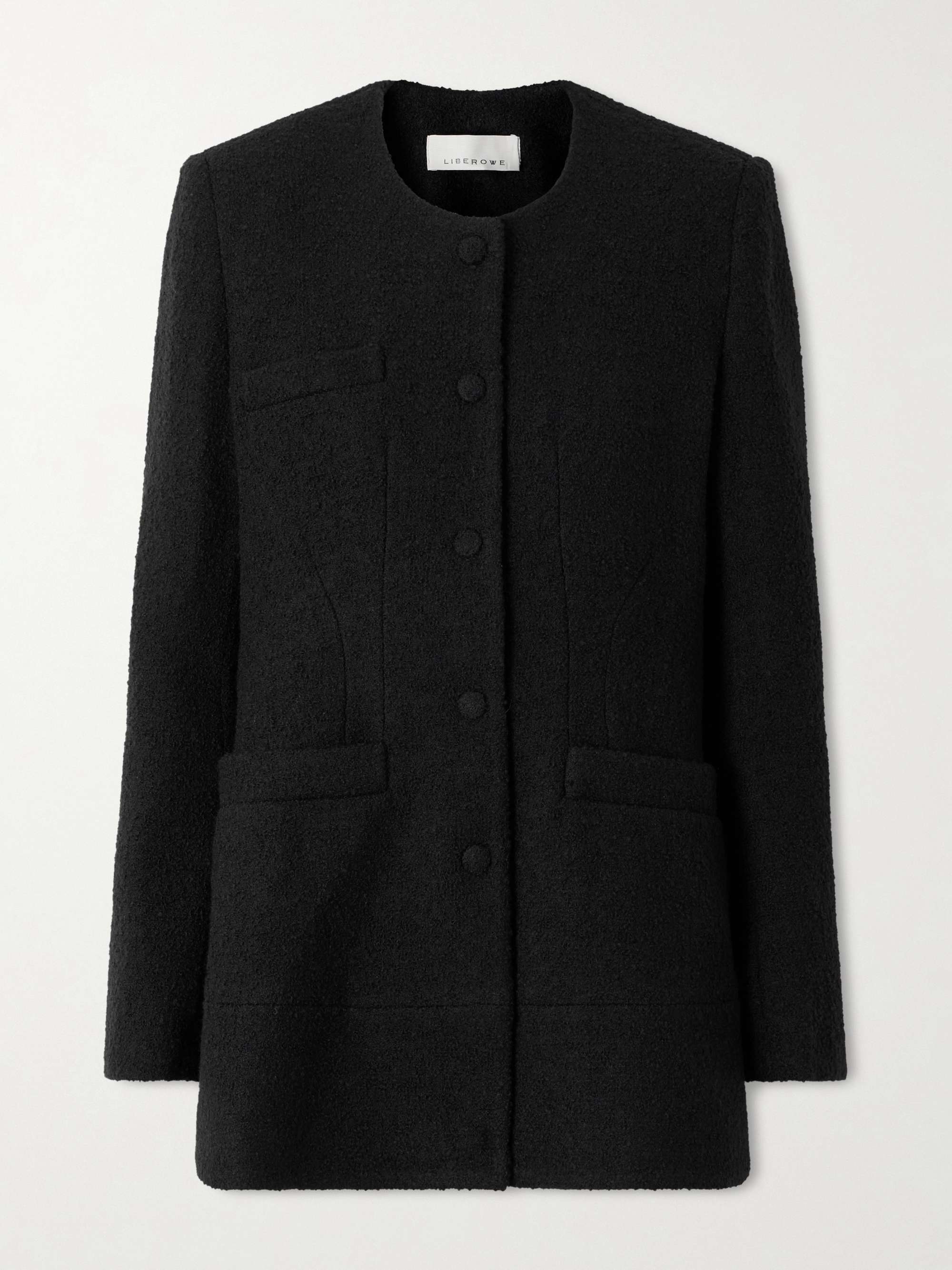 Otto Wool-Blend Boucl&eacute;-Tweed Jacket