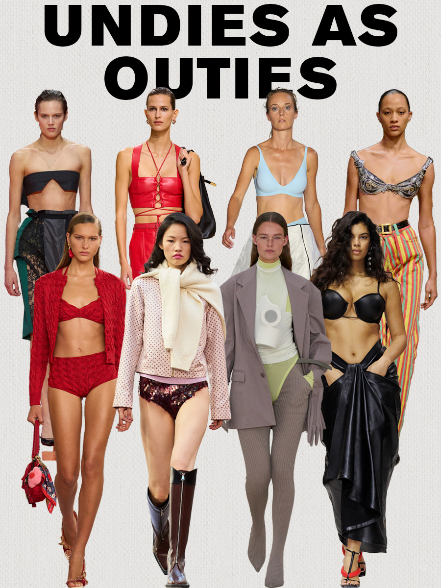 Collage of SS26 models