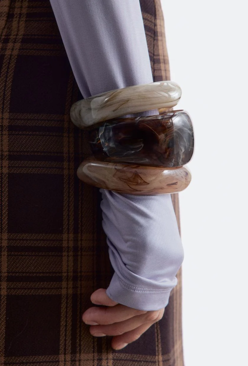 &amp; Other Stories, Marbled Bangle Set