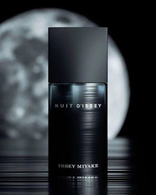 a bottle of nuit d'issey by issey miyake
